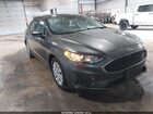 2020 Ford Fusion S Gray vin: 3FA6P0G75LR263362