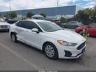 2020 Ford Fusion S White vin: 3FA6P0G76LR112806