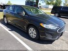 2020 Ford Fusion S Black vin: 3FA6P0G77LR233277