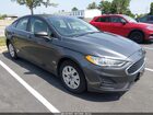 2020 Ford Fusion S Gray vin: 3FA6P0G79LR236231