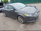 2017 Ford Fusion Se Gray vin: 3FA6P0H72HR204033
