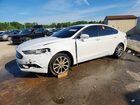 2017 Ford Fusion Se White vin: 3FA6P0H73HR370240