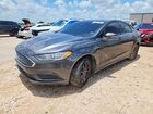 2017 Ford Fusion Se Gray vin: 3FA6P0H74HR388200