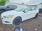 2017 Ford Fusion Se White vin: 3FA6P0H75HR227192