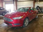 2017 Ford Fusion Se Бордовый vin: 3FA6P0H76HR186409