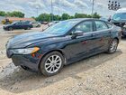 2017 Ford Fusion Se Black vin: 3FA6P0H76HR199953