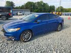2017 Ford Fusion Se Blue vin: 3FA6P0H76HR319220