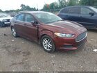 2016 Ford Fusion Se Maroon vin: 3FA6P0H77GR353441