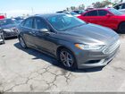 2018 Ford Fusion Se Серый vin: 3FA6P0H7XJR110732