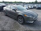 2017 Ford Fusion Se Gray vin: 3FA6P0HD0HR266598