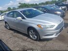 2018 Ford Fusion Se Silver vin: 3FA6P0HD0JR189009