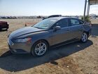 2018 Ford Fusion Se Gray vin: 3FA6P0HD0JR232666