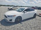 2019 Ford Fusion Se White vin: 3FA6P0HD0KR161972
