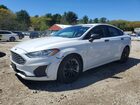 2020 Ford Fusion Se White vin: 3FA6P0HD0LR150911