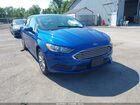 2017 Ford Fusion Se Blue vin: 3FA6P0HD1HR251012