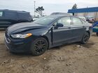 2020 Ford Fusion Se Blue vin: 3FA6P0HD1LR186932