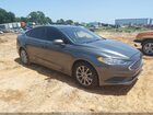 2017 Ford Fusion Se Gray vin: 3FA6P0HD2HR126794