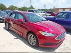 2017 Ford Fusion Se Red vin: 3FA6P0HD3HR249911