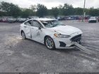2020 Ford Fusion Se White vin: 3FA6P0HD3LR211037