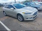 2017 Ford Fusion Se Brown vin: 3FA6P0HD4HR113108