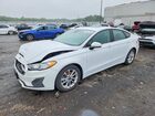 2020 Ford Fusion Se White vin: 3FA6P0HD5LR136079