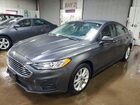 2020 Ford Fusion Se Gray vin: 3FA6P0HD6LR228205