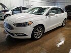2017 Ford Fusion Se White vin: 3FA6P0HD7HR301055
