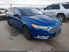2018 Ford Fusion Se Blue vin: 3FA6P0HD7JR150031