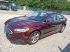 2018 Ford Fusion Se Темно-бордовый vin: 3FA6P0HD7JR256124