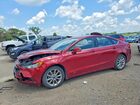 2017 Ford Fusion Se Red vin: 3FA6P0HD8HR141557