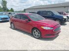 2018 Ford Fusion Se Red vin: 3FA6P0HD8JR185001