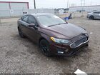 2019 Ford Fusion Se Brown vin: 3FA6P0HD8KR111949