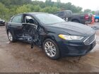 2020 Ford Fusion Se Dark Blue vin: 3FA6P0HD8LR256765