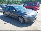 2020 Ford Fusion Se Gray vin: 3FA6P0HD9LR128499