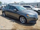 2018 Ford Fusion Se Gray vin: 3FA6P0HDXJR284127