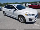 2020 Ford Fusion Se White vin: 3FA6P0HDXLR169871