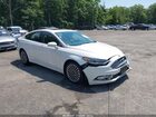 2017 Ford Fusion Titanium White vin: 3FA6P0K90HR166473