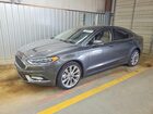2017 Ford Fusion Titanium Gray vin: 3FA6P0K96HR402012