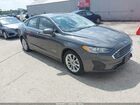 2019 Ford Fusion Hybrid Se Gray vin: 3FA6P0LU0KR100435