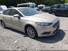 2017 Ford Fusion Hybrid Se Золотой vin: 3FA6P0LU1HR295437