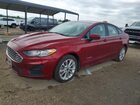 2019 Ford Fusion Se Red vin: 3FA6P0LU1KR154746