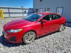 2020 Ford Fusion Se Red vin: 3FA6P0LU1LR123188
