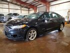 2018 Ford Fusion Se Hybrid Black vin: 3FA6P0LU2JR194798