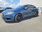2018 Ford Fusion Se Hybrid Blue vin: 3FA6P0LU2JR241893