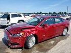2016 Ford Fusion Se Hybrid Maroon vin: 3FA6P0LU3GR327139