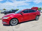 2017 Ford Fusion Se Hybrid Red vin: 3FA6P0LU3HR278400