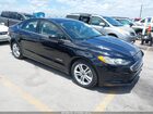 2018 Ford Fusion Hybrid Se Black vin: 3FA6P0LU4JR234329