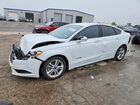 2018 Ford Fusion Se Hybrid Белый vin: 3FA6P0LU4JR261157