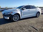 2019 Ford Fusion Se White vin: 3FA6P0LU4KR176207