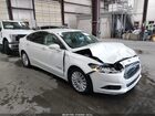 2016 Ford Fusion Hybrid Se White vin: 3FA6P0LU5GR291485